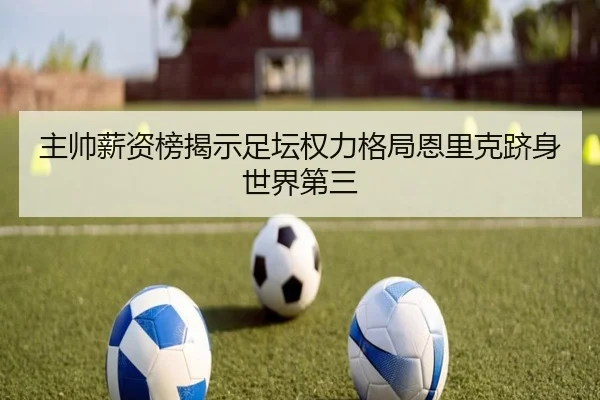 主帅薪资榜揭示足坛权力格局恩里克跻身世界第三 | WEIDESPORT